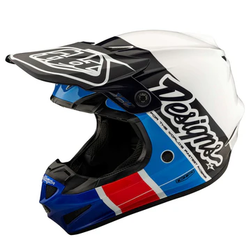Casco Troy Lee Designs GP Moto; Runner Blue